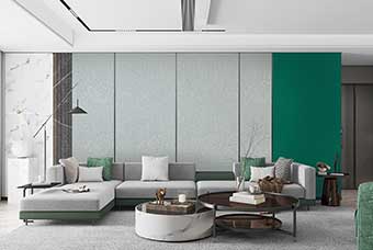 肇庆轻奢风格-客厅