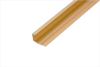 肇庆航空纤维墙咔铝合金边条（钛金氧化）