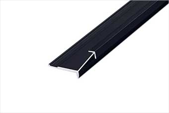 肇庆航空纤维墙咔铝合金阳角线（哑黑氧化）