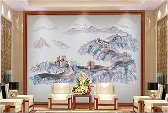 肇庆森佰汇航空纤维墙咔（唯我中华）