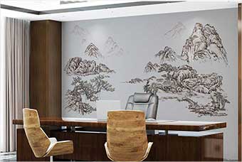 肇庆森佰汇航空纤维墙咔（山水之间）