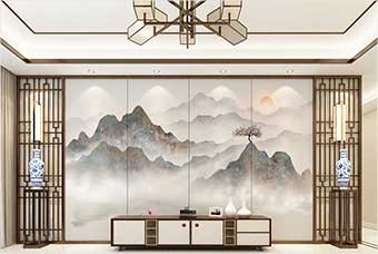 肇庆森佰汇航空纤维(山水画系列)