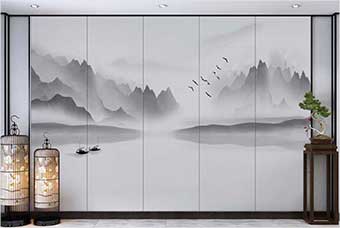 肇庆森佰汇航空纤维（山水画系列）