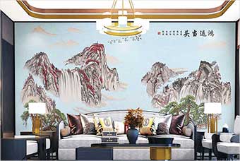 肇庆森佰汇航空纤维墙咔（鸿运当头）